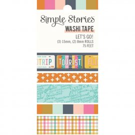 Simple Stories - Lets Go Washi
