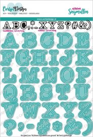 CarlijnDesign Die - Alfabet Typemachine