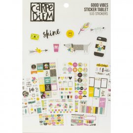 Carpe Diem A5 Planner Stickersbook - Good Vibes