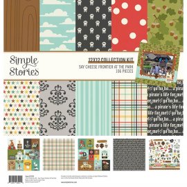 Simple Stories Collection Kit 12x12 - Say Cheese Frontier At The Park