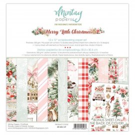 Mintay Papers Paper Set 12x12 - Merry Little Christmas
