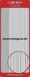 Silver Stickers s6571