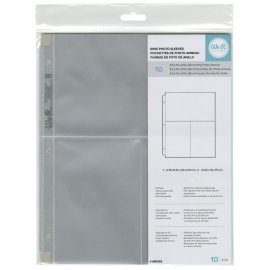 We R Ring Photo Sleeves 8.5X11 inch 10/Pkg