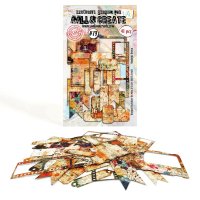 Aall and Create A6 Die-Cuts - Nostalgic Brown 