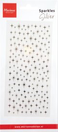 Marianne Design Stickers - Sparkles Silver