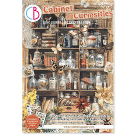 Ciao Bella Ephemera A4 Book - Cabinet of Curiosities 