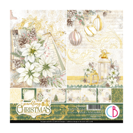 Ciao bella 8x8 Paper Pad - Sparkling Christmas