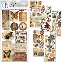 Ciao Bella Art Stickers - Cabinet of curiosities