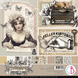 Ciao Bella 12x12 Paper Pad - Typographic 