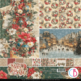 Ciao Bella 12x12 Paper Pad - Merry & Bright