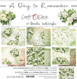 Craft O Clock 12x12 Paper Set - A Day to Remember