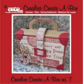Crealies Create Dies - A Box no. 7 Suitcase