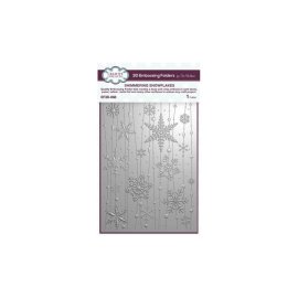 Creative Expressions 3D Embossingfolder - Shimmering Snowflakes