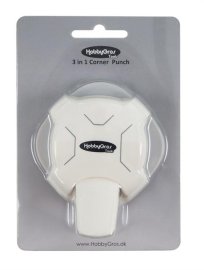 HobbyGros Tools 3 in 1 corner punch 