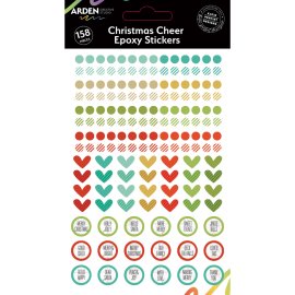 Arden Creative Epoxy stickers - Christmas Cheer