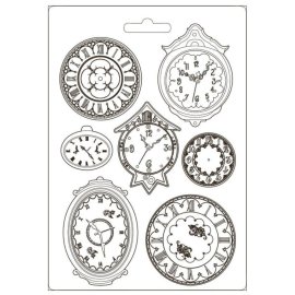 Stamperia Soft Mould A4 - Garden of Promises Clocks 