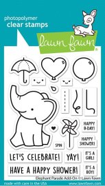 Lawn Fawn Stamps - Elephant parade add-on