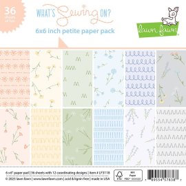 Lawn Fawn Paperpack 6x6 - What´s Sewing On
