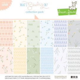 Lawn Fawn Paperpack 12x12 - What´s Sewing On