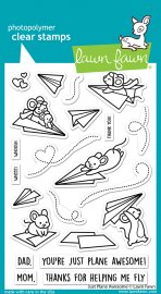 Lawn Fawn Stamps - Just Plane Awesome