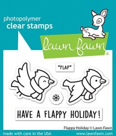 Lawn Fawn Stamps - Flappy Holiday