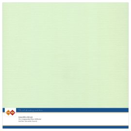 Card Deco Cardstock Linen 10 pack 12x12 - Light Green