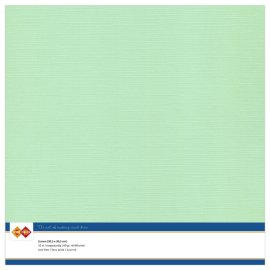 Card Deco Cardstock Linen 10 pack 12x12 - Middle Green 