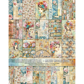 Mixed Media A4 book - Quintessential 