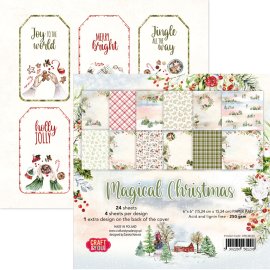 Craft & You 6x6 Paper Set - Magical Christmas
