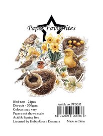 Paper Favourites Die-Cuts - Bird nest