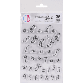 Ciao Bella Stamps - Moonlight Lowercase Alphabet 