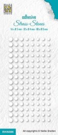 Nellies Choice Rhinestones - White