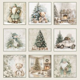 Reprint 12x12 Tags - Cozy Winter