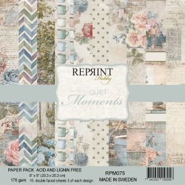 Reprint 8x8 Paper Pack - Quiet Moments Collection