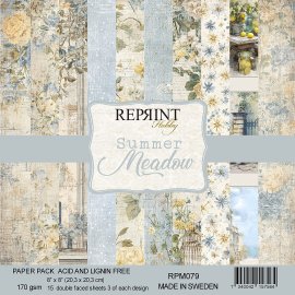 Reprint 8x8 Paperpack - Summer Meadow