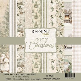 Reprint 8x8 Paper Pack - Cozy Christmas