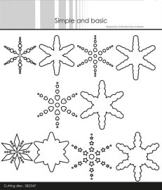 Simple and Basic Dies - Cut out stars