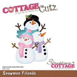 Cottage Cuts Dies - Snowmen Friends