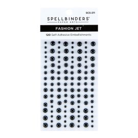 Spellbinders Fashion Essentials Pearl Dots - Jet