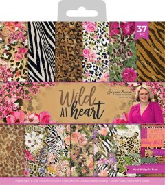 Crafters Companion 6x6 Paper Pad - Wild at Heart