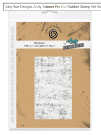 Andy Skinner Rubber Stamp - Cracked Up