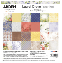 Arden Creative Studio 12x12 Paper Pad - Laurel Grove