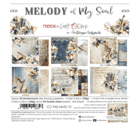 Craft & Clock 6x6 Paper Set - Melody of My Soul