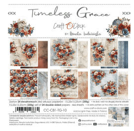 Craft & Clock 6x6 Paper Set - Timeless Grace