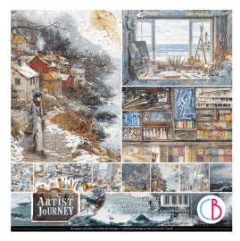 Ciao Bella 8x8 Paper Pad - An Artist Journey