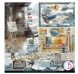 Ciao Bella 12x12 Paper Pad - An Artist Journey