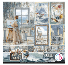 Ciao Bella 12x12 Paper Pad - An Artist Journey