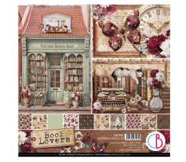 Ciao Bella 12x12 Paper Pad - Book Lovers