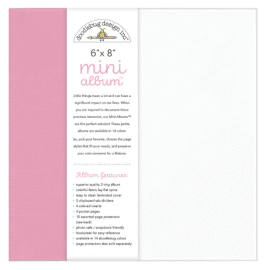 Doodlebug Mini Album 6x8 inch - Cupcake