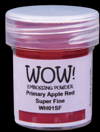 WOW! Embossing Powder Primaries - Primary Apple Red - Super Fine